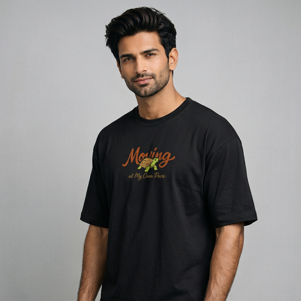 Moving at My Own Pace | Unisex Oversized Classic T-Shirt