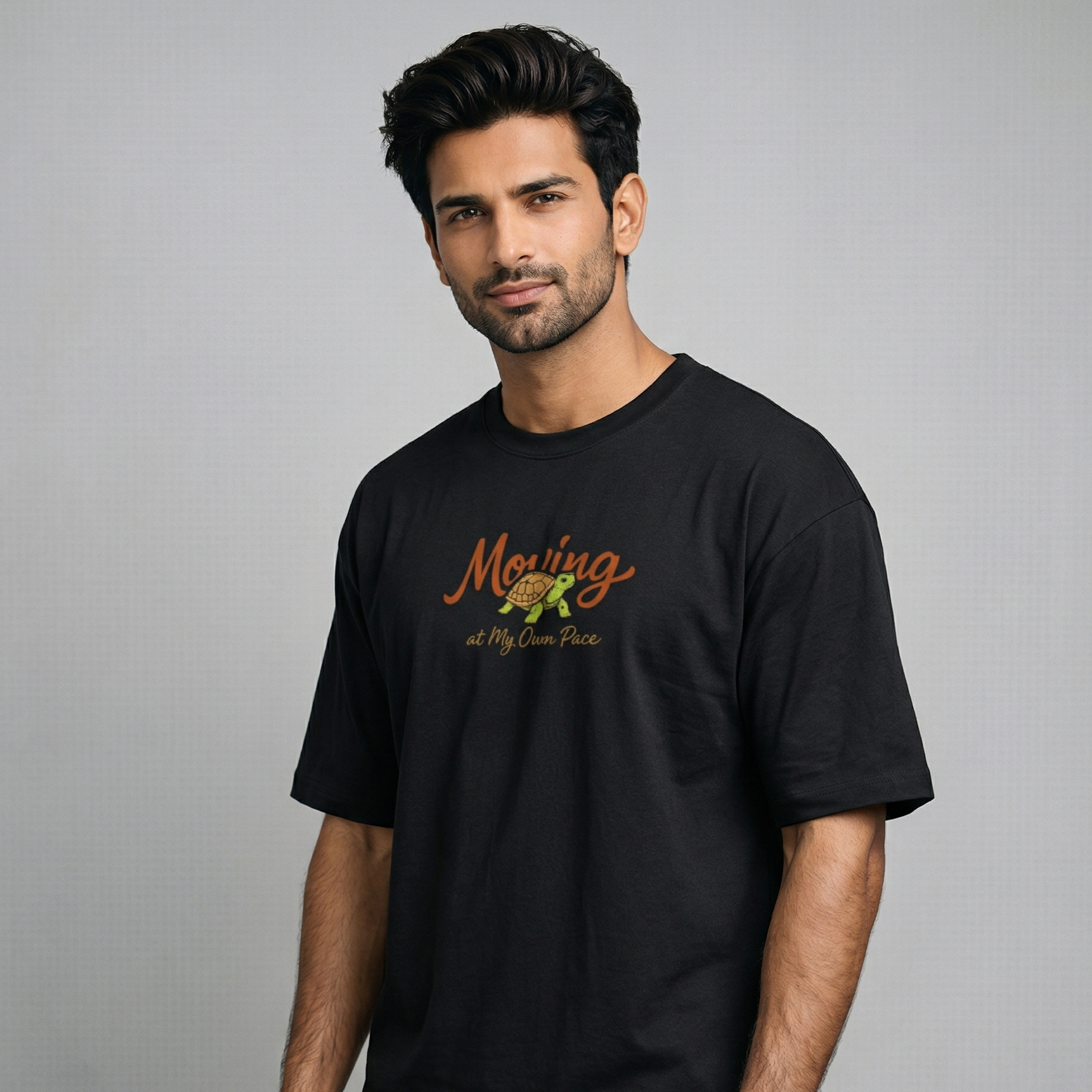 Moving at My Own Pace | Unisex Oversized Classic T-Shirt