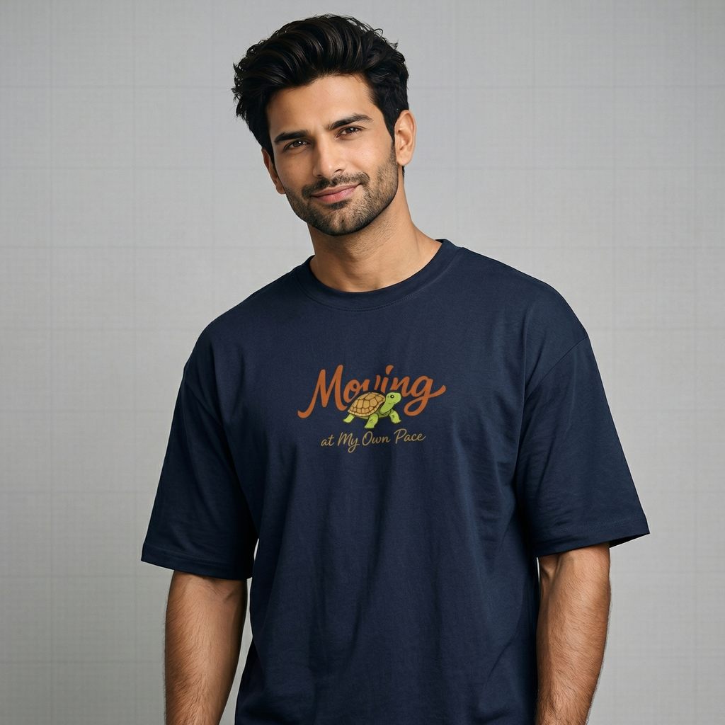 Moving at My Own Pace | Unisex Oversized Classic T-Shirt