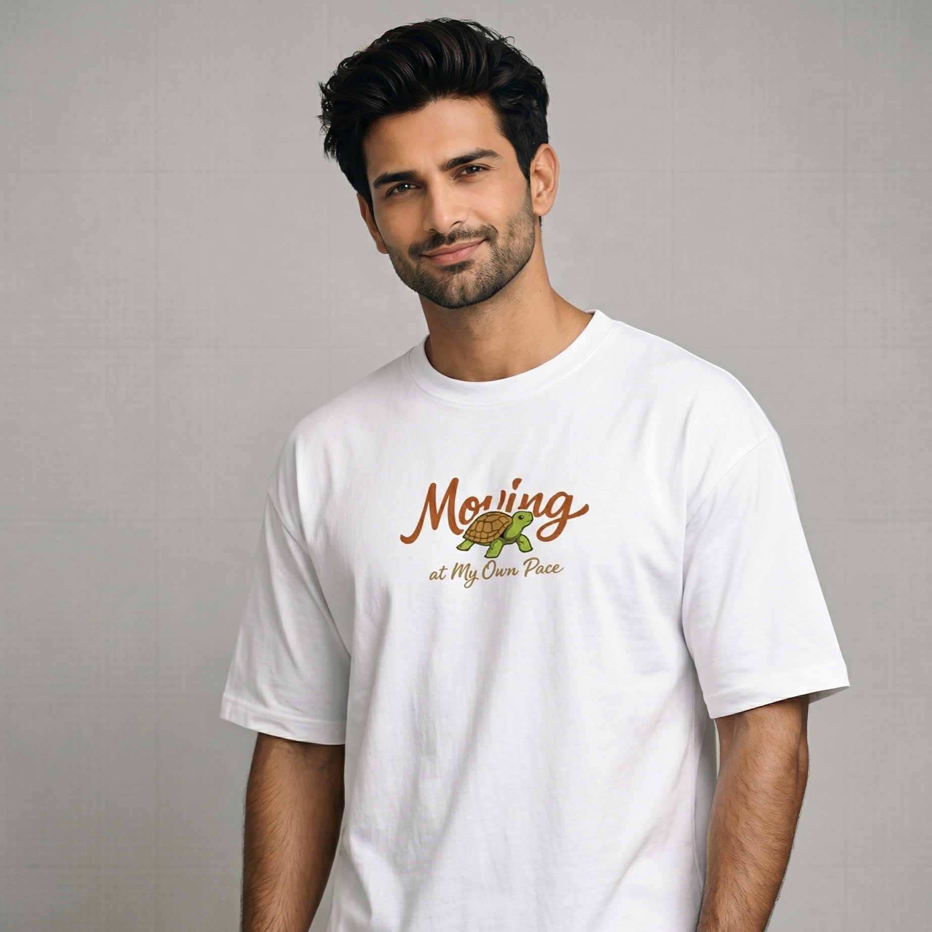 Moving at My Own Pace | Unisex Oversized Classic T-Shirt