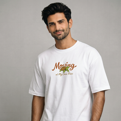Moving at My Own Pace | Unisex Oversized Classic T-Shirt