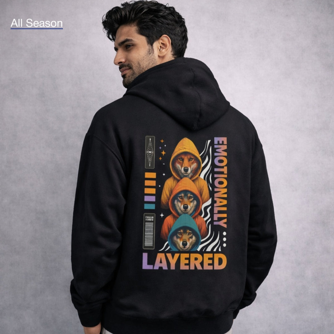Emotionally Layered | Unisex All-Season Hoodie