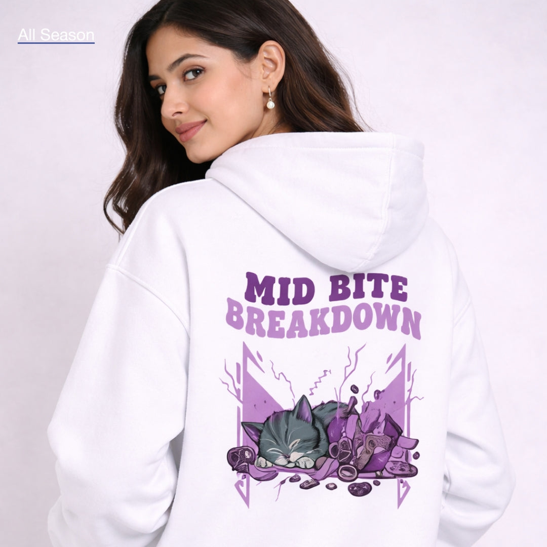 Mid Bite Breakdown | Unisex All-Season Hoodie