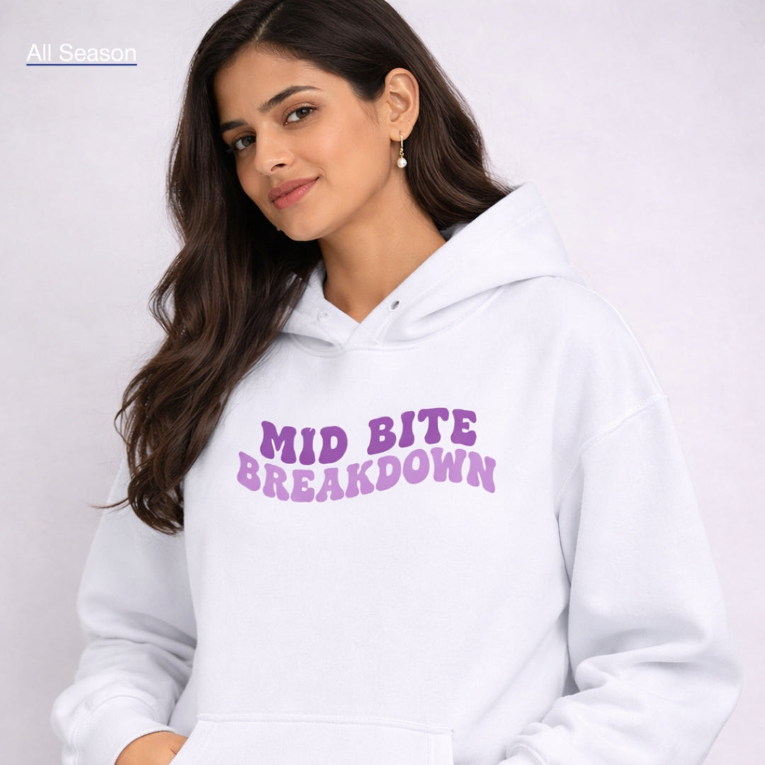 Mid Bite Breakdown | Unisex All-Season Hoodie