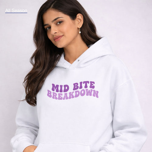 Mid Bite Breakdown | Unisex All-Season Hoodie