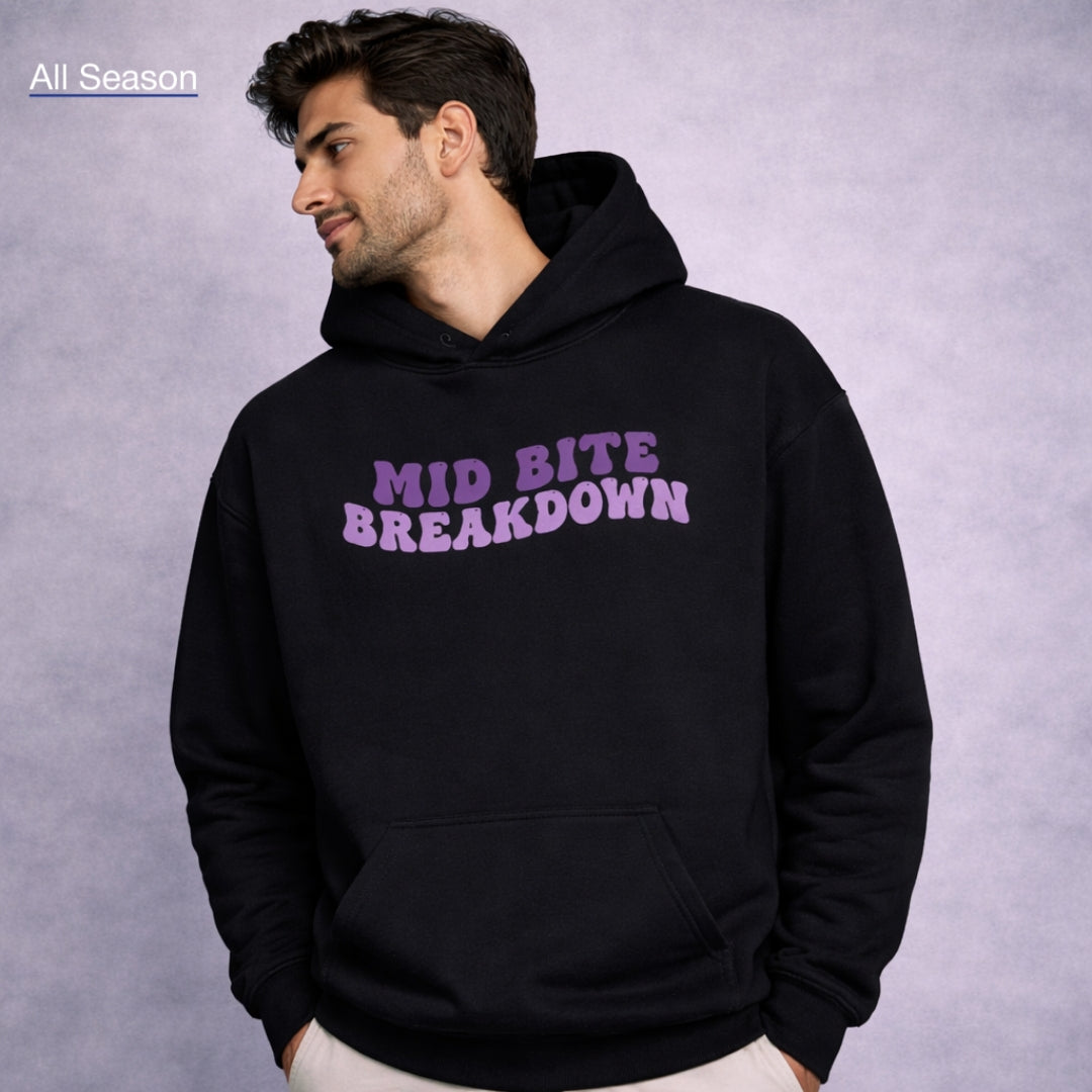 Mid Bite Breakdown | Unisex All-Season Hoodie