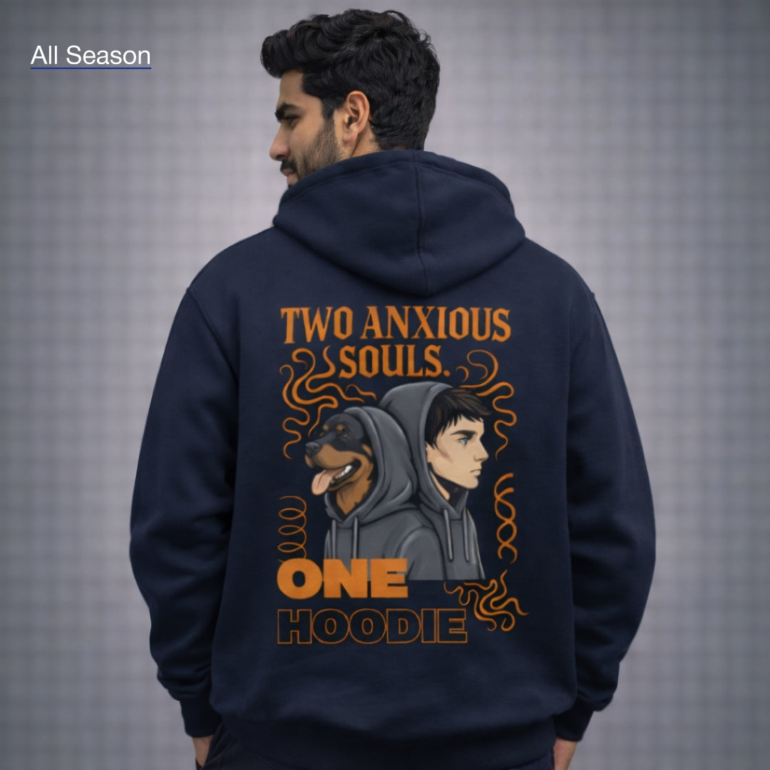 Two Anxious Souls | Unisex All-Season Hoodie